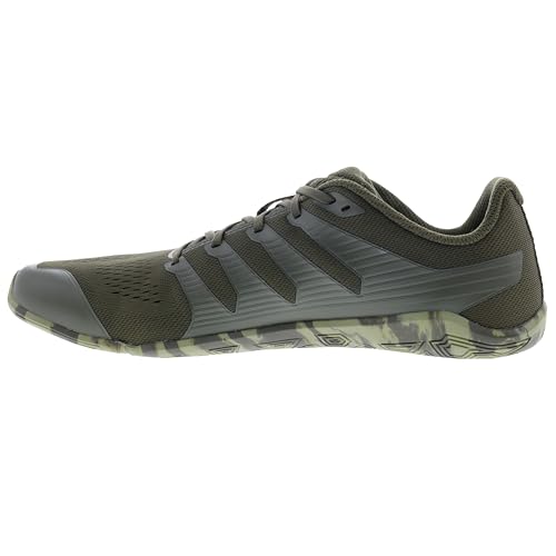inov-8 Men's Bare-XF Sneaker, Dark Green/Dark Grey, 10.53