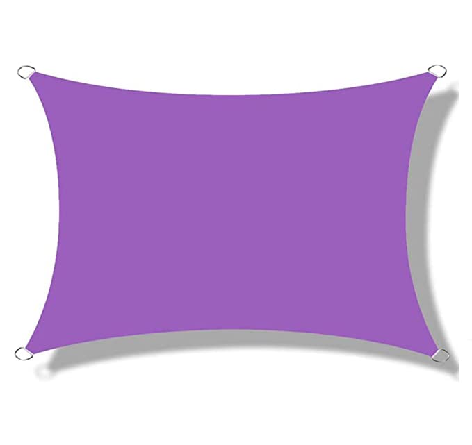 Voile d'ombrage sable grand carré BrolEo pour terrasse et jardin extérieur