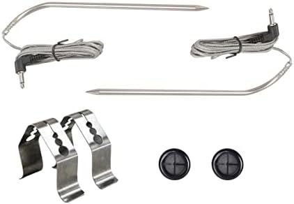 2-Pack Meat Temperature Probes Replacement 9004190170 for Masterbuilt Gravity Series 560/800/1050XL Digital Charcoal Grill + Smoker