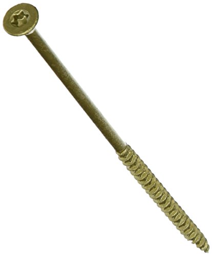 The Hillman Group 47864 10-Inch x 5-Inch Power Pro Outdoor Wood Screw with Star Drive