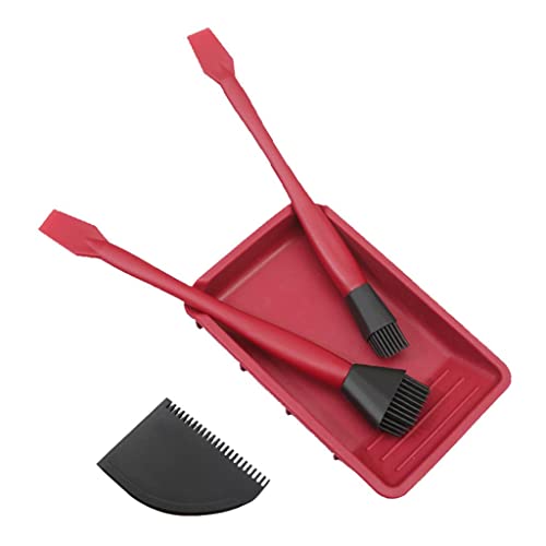 Conjunto Aplicador de Espalhador de Cola Vermelha Tigela E de Cola para em Madeira