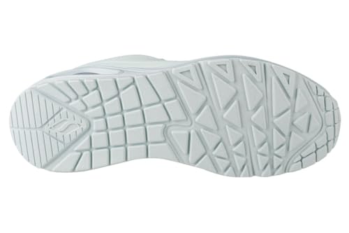 Skechers Damen Uno Frosty Kicks Sneakers, Mint Durabuck Textile Trim, 39 EU
