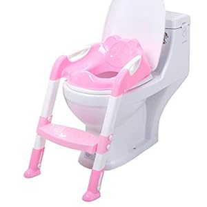 Potty Training toiletbril voor kinderen, opvouwbare kinderen, toilet, trap, peuter, trainingsstoel, kinderpottrainer met…