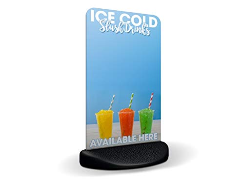 Ice Cold Slush Drinks Ecoflextra Pavement Sign MEGA Listing Outdoor Street Advertising Display…
