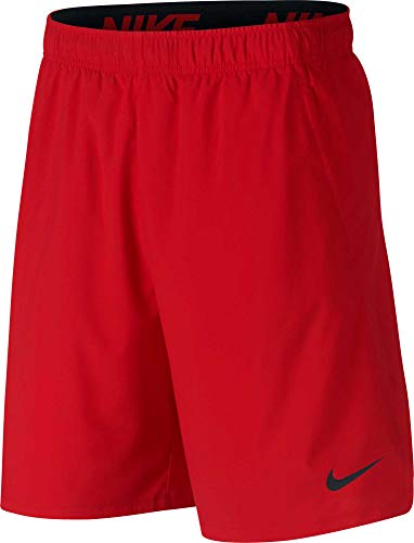 Nike Men's 8'' Flex Woven Training Shorts 2.0(University Red/Black,XX-Large)