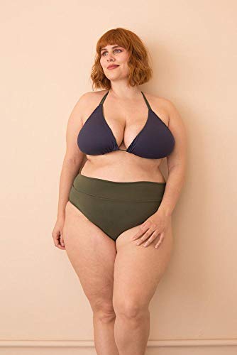Parte de Baixo Sunkini Comfy Plus Size Verde Escuro