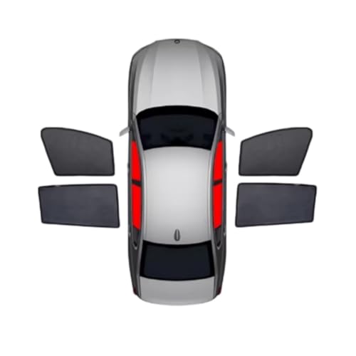 Pare-soleil en maille magnétique pour les voyages en Toyota BZ4X
