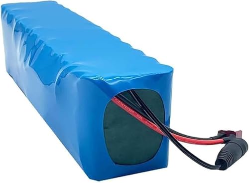 48V 30Ah E-Bike Lithium-Ion Battery Pack for Electric Bicycle and Scooter, Compatible with 1000W 800W 750W 500W 350W 200W Motors + 54.6V 2A Charger