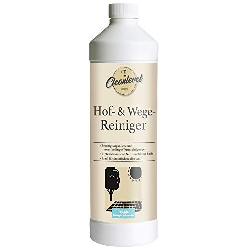 Preisvergleich Produktbild Reinigungsladen Cleanlevel - Hof- & Wege-Reiniger Unkrautentferner 1L