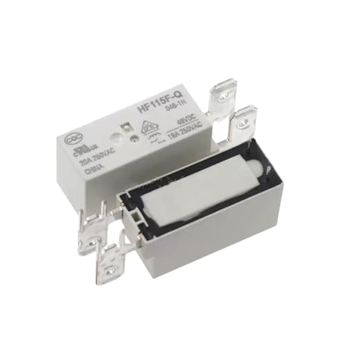 Relé HF115F-Q-048-1H 20A 48V de 5 piezas para automatización