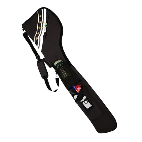 Bolsa de transporte para palos de golf, bolsa de almacenamiento para palos de golf, correa de hombro ajustable, suministros de almacenamiento para hombres, mujeres, niños, jóvenes, adolescentes y