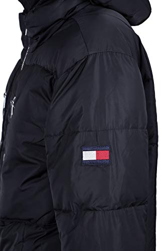 Image of Tommy Hilfiger Men's Heavyweight Quilted Sherpa Hooded Parka