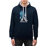 Détails soignés et design pratique : Capuche doublée avec cordons plats de couleur contrastée et grande poche kangourou pour plus de confort. Étiquette détachable pour un sweat-shirt sans irritation, idéal pour un usage quotidien ou sportif.