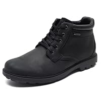 Rockport Men's Storm Surge Water Proof Plain Toe Boot, Black, 7 Wide