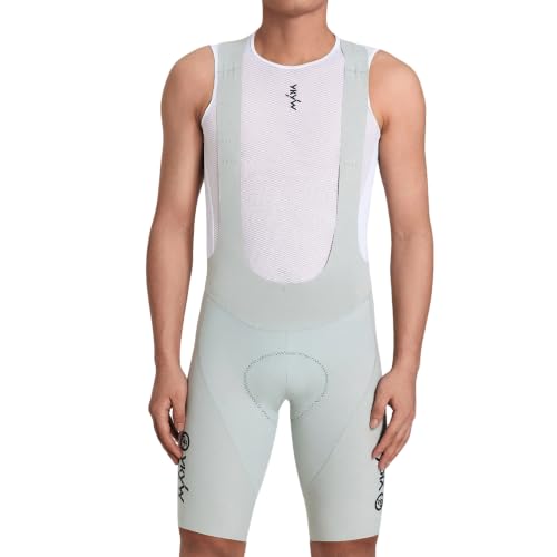 Image of YKYWBIKE Cycling Bibs Men,Elastic Interface Padded Cycling Bib Shorts,Breathable Biking Bib Short Men
