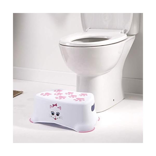 My Little Step Stool - Katze für Kleinkinder, Anti-Rutsch-Oberfläche, Toiletten-Training für Kinder, Ideal um Toilette… – Bild 6