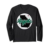 Augusta Georgia Golf-T-Shirt Langarmshirt