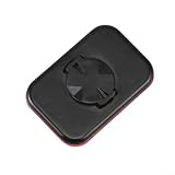 Placa adaptadora de teléfono para Garmin para Sram para Igpsport Bike Computer Mounts Secure For Sticking Plantilla para Ciclismo Electrónica Color Negro (1PCS)