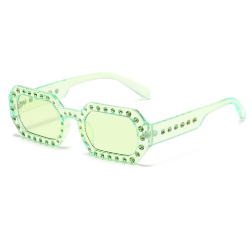 Lunettes de soleil rétro pour femmes vertes pour exprimer votre personnalité audacieuse