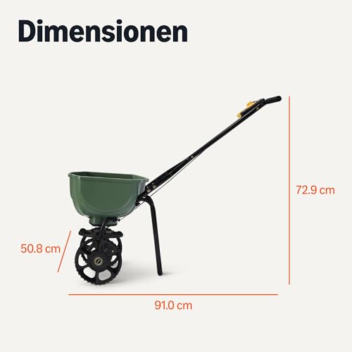 Amazon Basics Düngerstreuer für Rasen, 1er-Pack