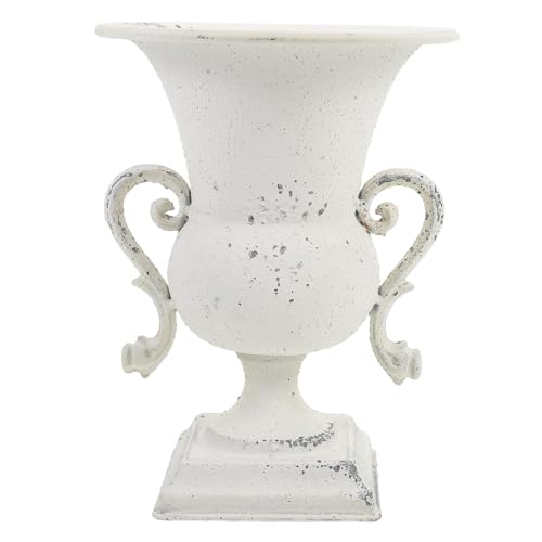 Cabilock Vintage Rustic Urn Planter, Trophy Flower Vase Wedding C...