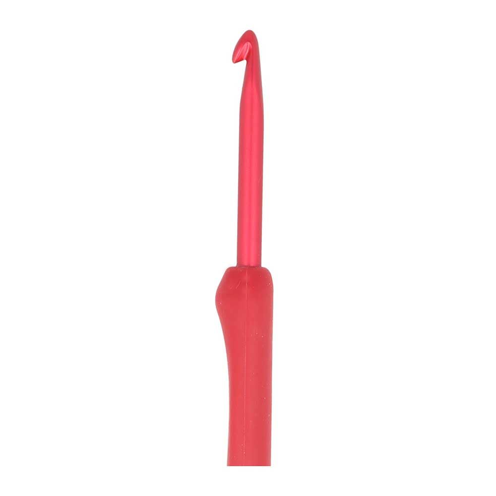 Tulip Etimo Red 4.5 mm Crochet Hook with Soft-Grip Handle, 1 Piece