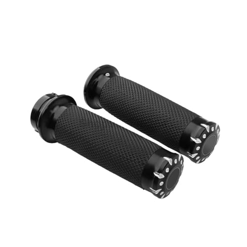 Poignées guidon moto universelles noires pour vos road trips