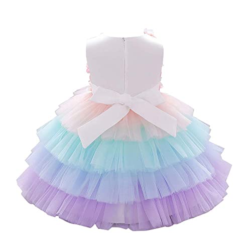 Image of Hopscotch Baby Girl's Fit & Flare Long Dress
