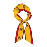 VXXNlnn Bufanda de moda para mujer con estampado de bandera de Sri Lanka, ligera, versátil, similar a la seda, para viajes, fotos y uso diario, Bandera de España, Talla única