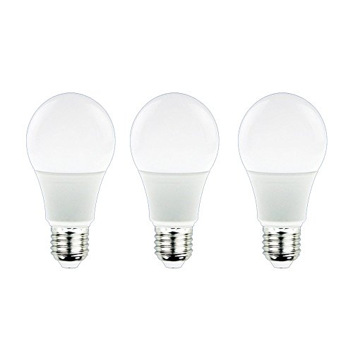 DINGGU 3W E26 LED Bulbs,25W Incandescent Bulb Equivalent,Not Dimmable,200lm White 6500K,LED Light Bulbs(Pack of 3 Units)