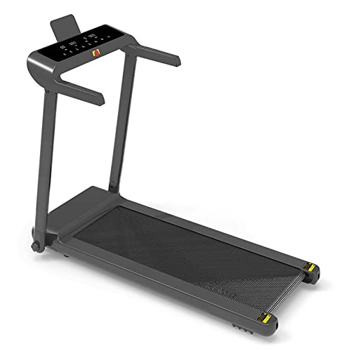 Image of Fully Folding Treadmill Indoor Quiet Installation Free Walking Machine Fitness Equipment Treadmill Gym (Black)