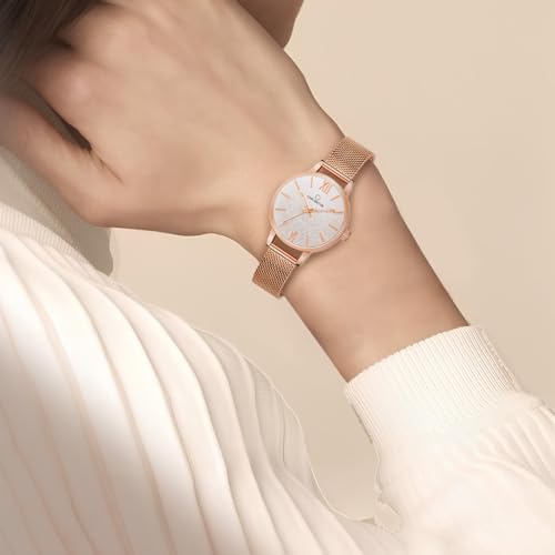 Image of Carlington Analog Watches for Women with mesh Strap - CT 2018