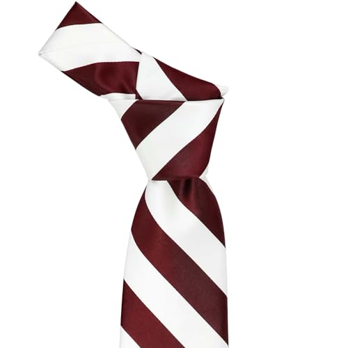 Image of tiemart Men's Striped Tie Standard Length