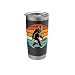 Bigfoot Meat Smoker Chef BBQ Lover Grilling Retro Sasquatch Stainless Steel Insulated Tumbler