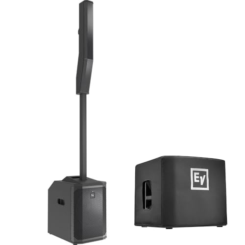 Electro-Voice Evolve 50M Portable 1000W Subwoofer and Column Speaker Kit with Bluetooth (Black)