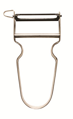 Monaco Classic Swiss Peeler, Carbon Steel Blade, Stainless Steel Handle #TOP2