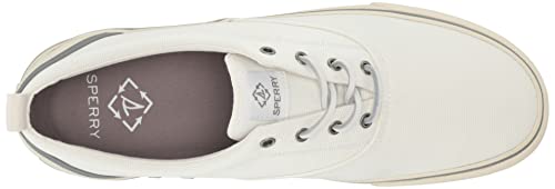 Sperry Men's Striper Ii Cvo Seacycled Sneaker, White Nylon, 10.5 #TOP4
