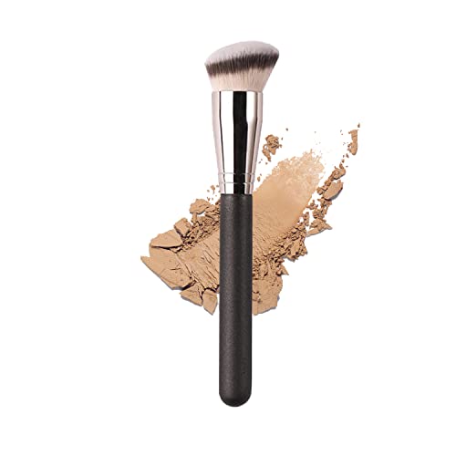Ksvsonrvi Angled Foundation Brush, Soft Premium Makeup Brush Cosmetic Tool, Perfect for Blending...