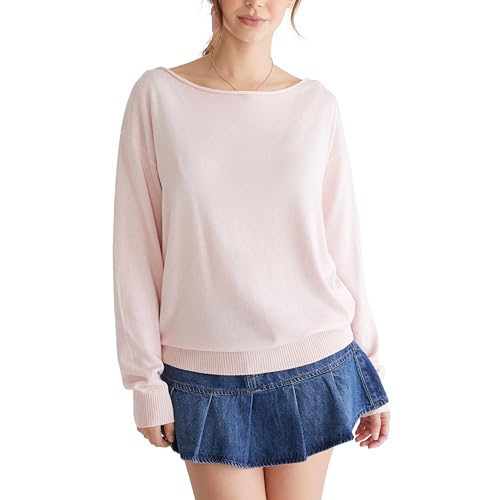 AEROPOSTALE Women's Off The Shoulder Sweater