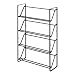 YAMAZAKI home Frame Slim Shoe Rack, Black