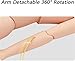 KNOBCO Manikin, Demonstration Human Manikin Life Size Patient Care Manikin Basic Nursing Operations Human Anatomical Model for Nursing Training Teaching Education Supplies(Female)