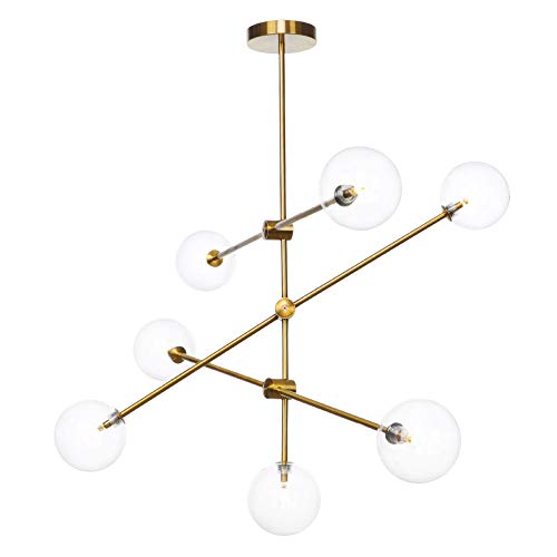 Moderna LED Sputnik lampadario illuminazione 7