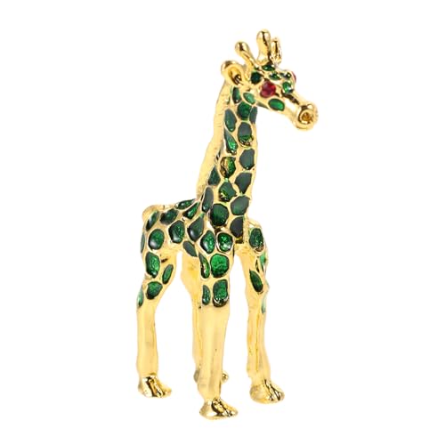 Healifty Estatua De Jirafa De Metal Decoración De Oficina Escultura Coleccionable De Animales Decoración De Jirafa para El Hogar Minifiguras