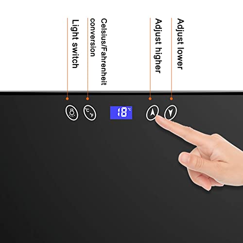Umidificadores Armário de vinhos Umidificador de temperatura constante 70L Geladeira elétrica 4 cama