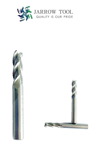 Image of 1 /4 inch Carbide Roughing End Mill for Aluminium - HRC50-3 Flute - 1 /4 * 1 /4 * 3 /4 Shk Dia, 2 inchOal