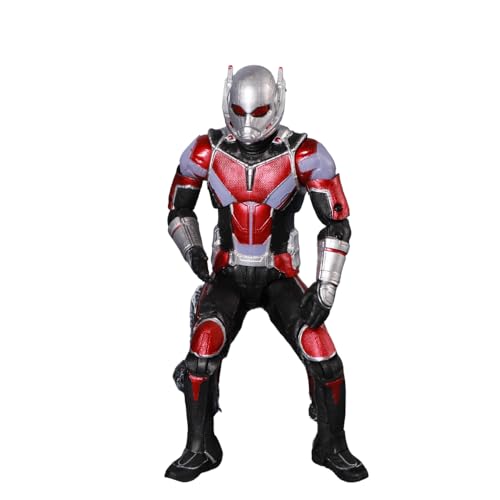 Image of ZD Toys Action Figure Collectible - 7 Inch Antman, Superheros Premium PVC Build Collectible, Interchangeable Accessories, Perfect for Gifting, Ages 15+ Years