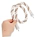 Milisten Bird Toy Pack Soft Bendable Bird Perch Climbing Rope Parrot Perch for Parakeets Cockatiels Lovebirds Cage Accessories