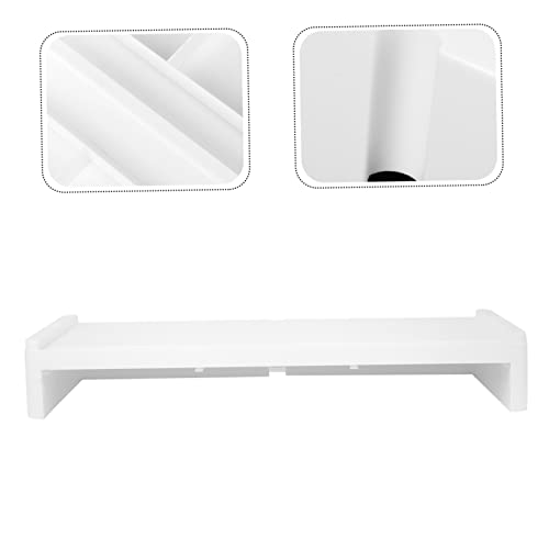 Soporte para monitor Cabilock解决办公桌面空间不足与脖子酸痛的白色电脑支架 7