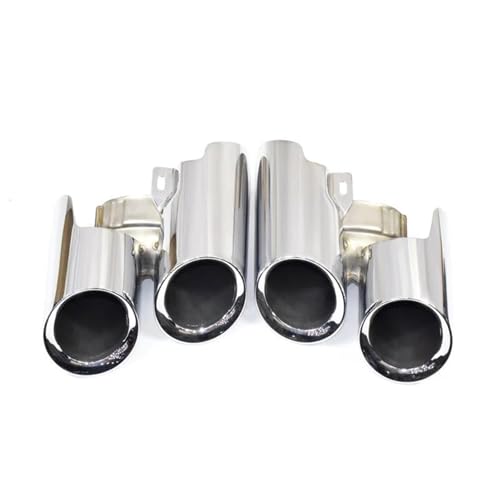 Silenciador coche para Panamera 2014-2016 kit tubos de escape boquilla de acero