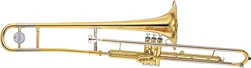 Trombone De Vara Tenor Sib Yamaha YSL-354 Laqueado